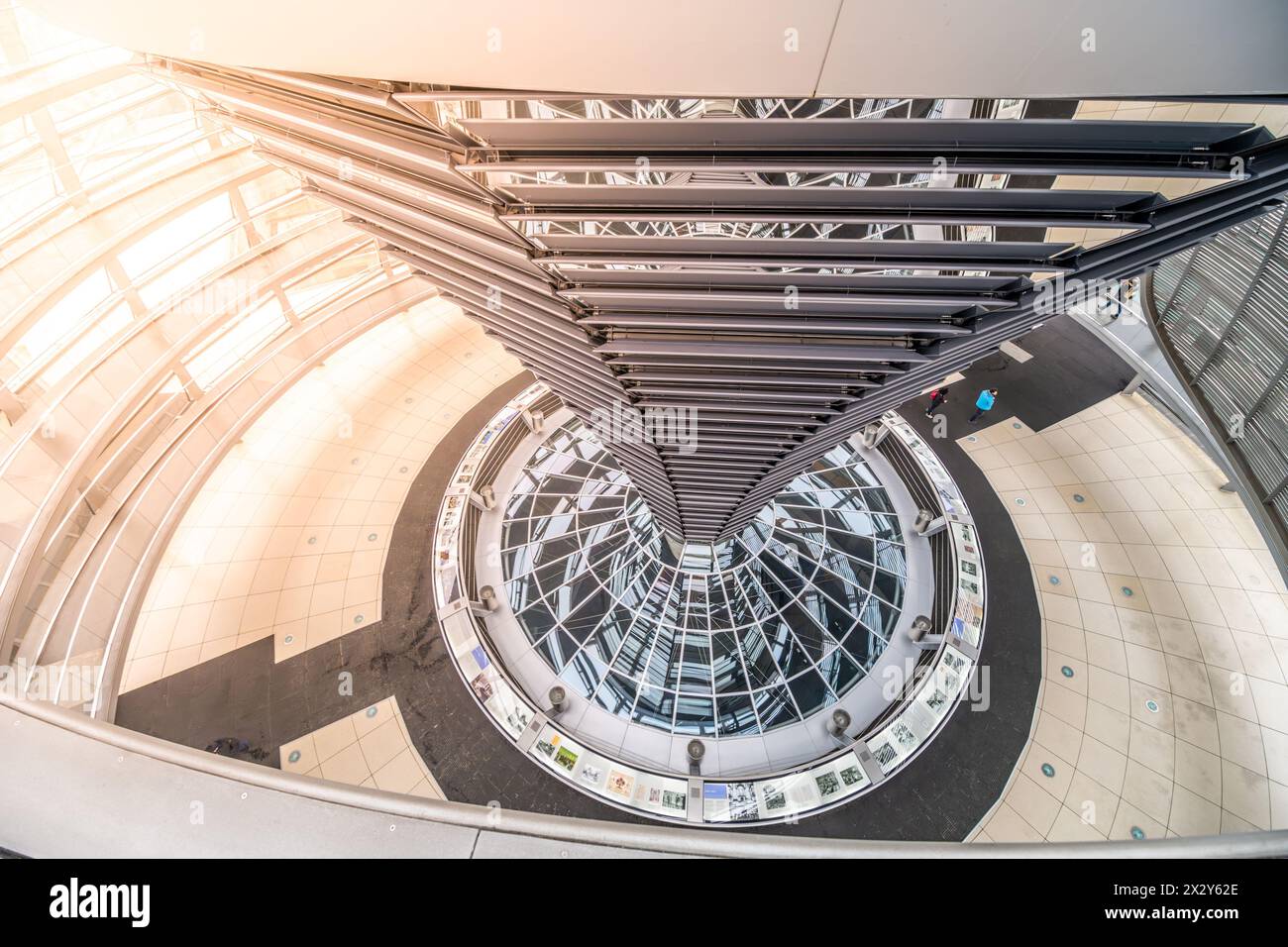 Double-Helix Spiral Ramp