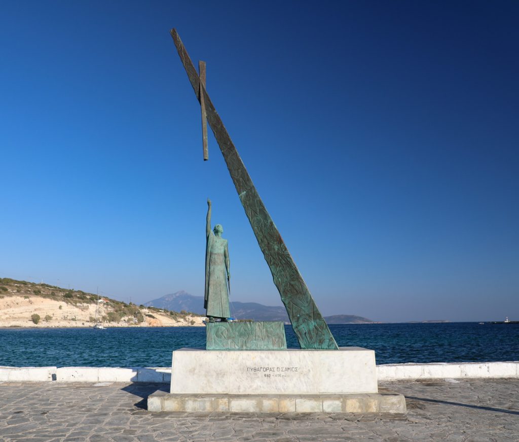 Pythagoras Statue