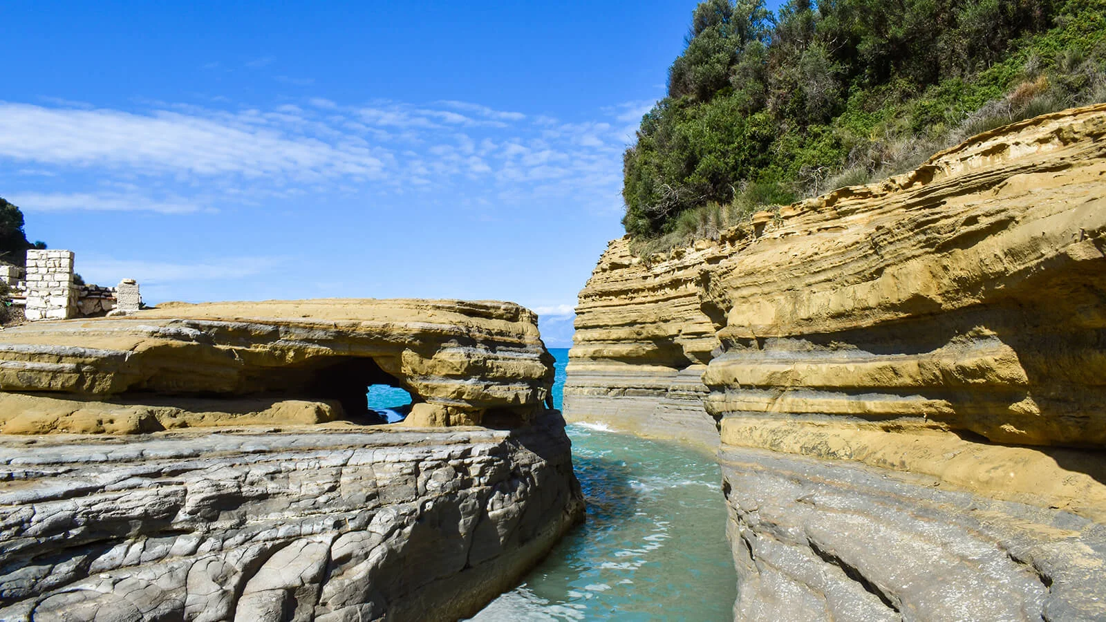 Sandstone Cliff Terraces