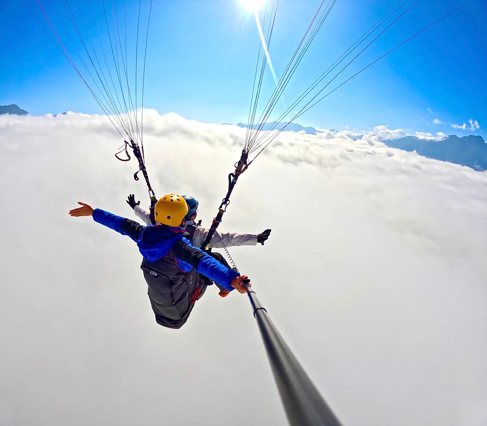 Sapa Paragliding Over Muong Hoa Valley