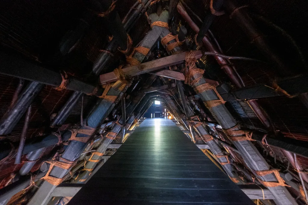 Gassho-zukuri Attic