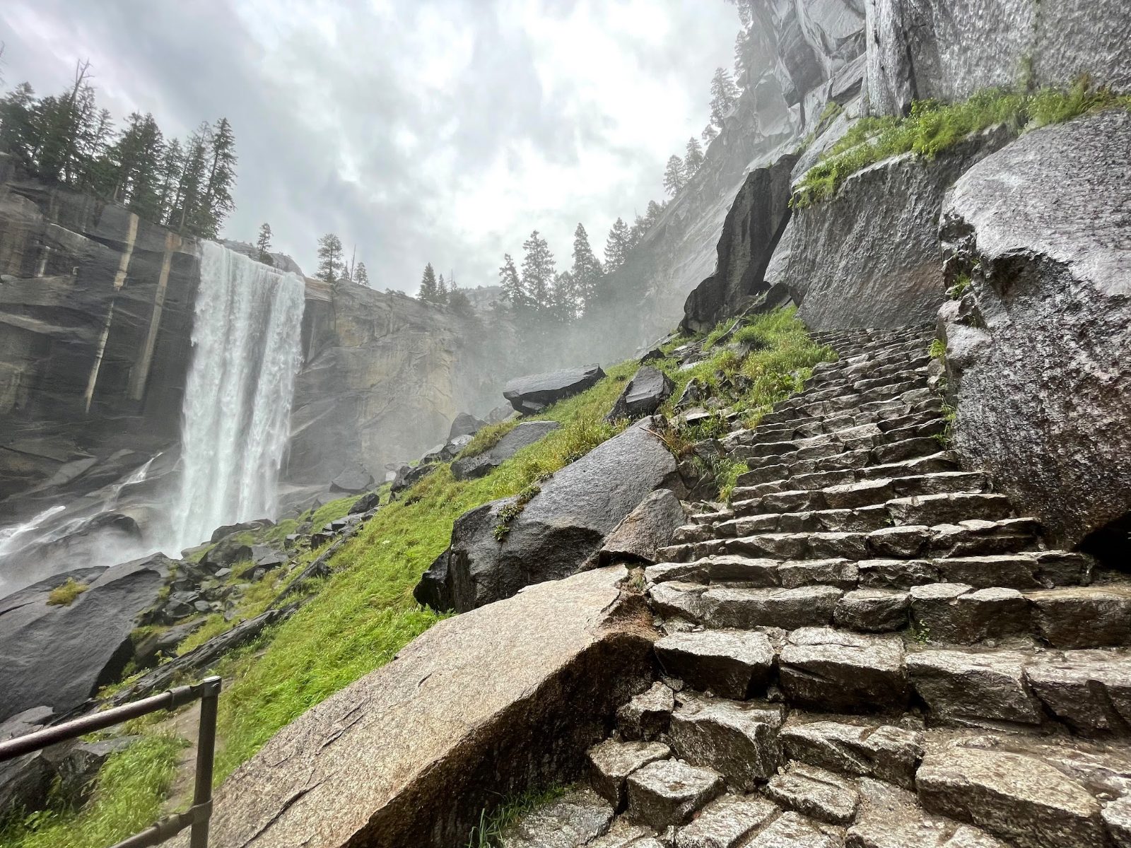 Base of the 487-Step Staircase