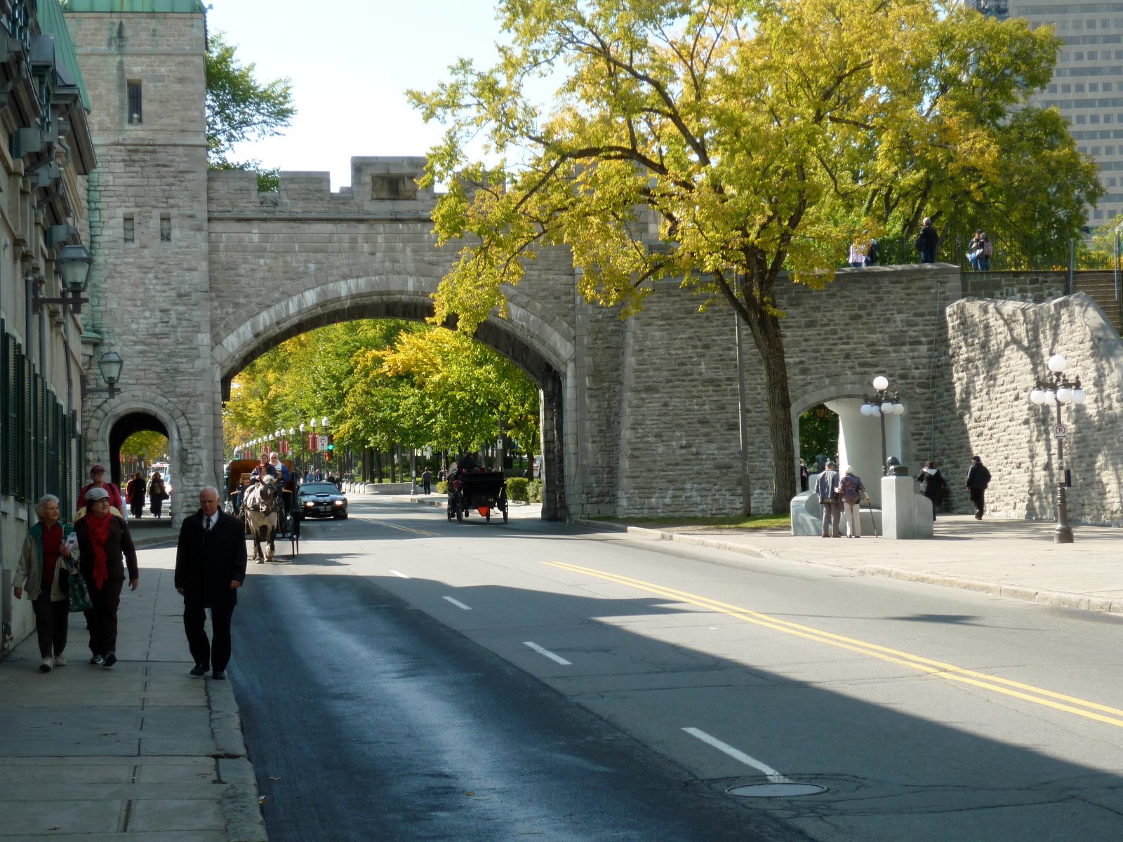 Old Québec ramparts
