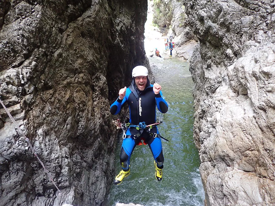 Canyoning Zillertal Alpine Gorge Experience