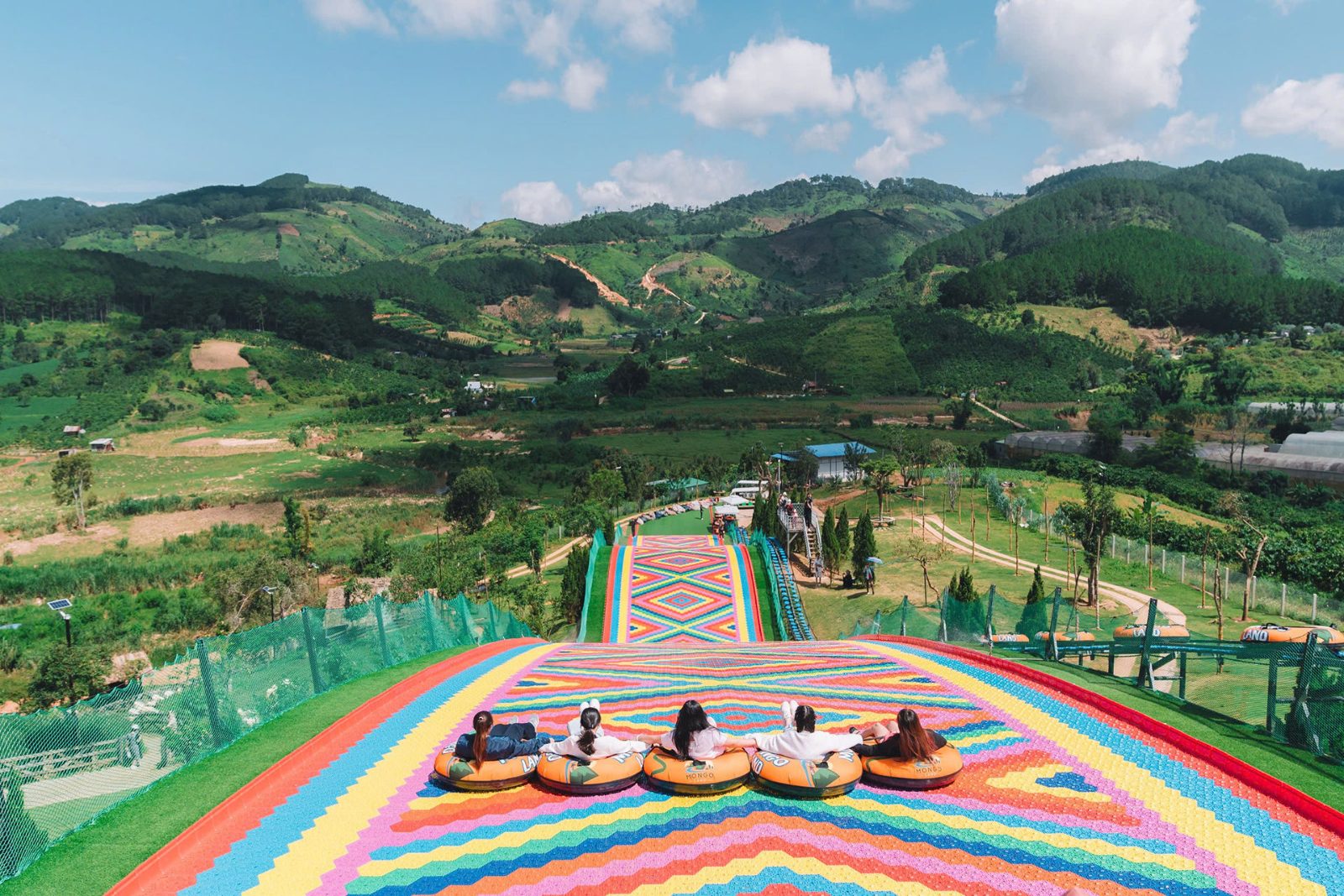 Rainbow Slide El Salvador at Ruta de las Flores