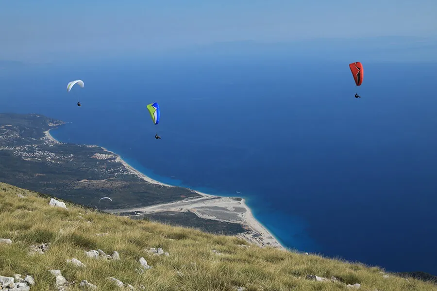 Llogara Pass Paragliding