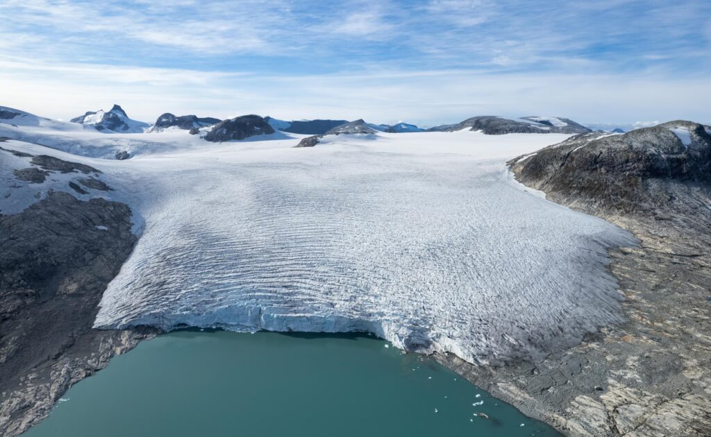 Austdalsbreen Glacier