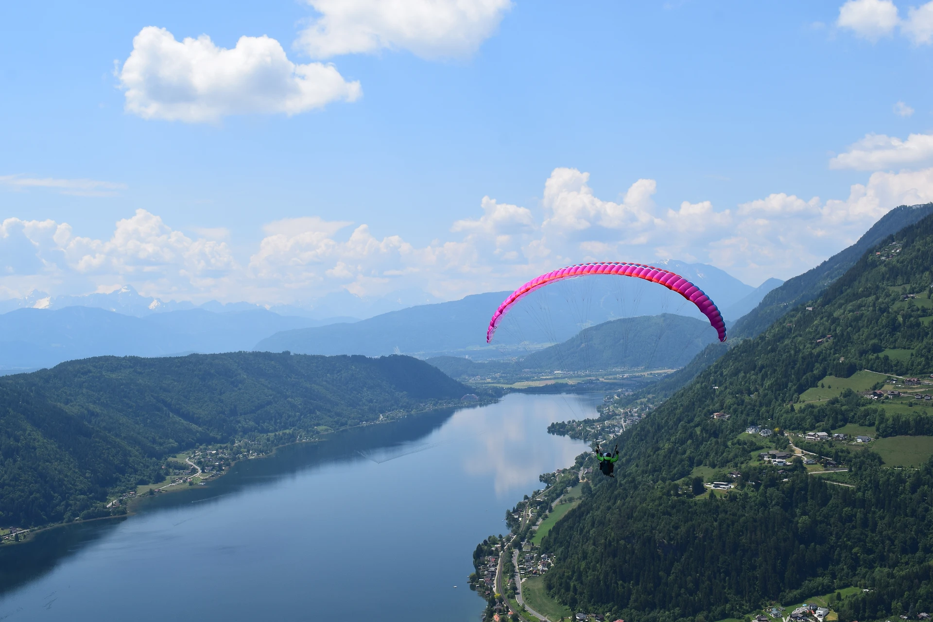 Tandem Paragliding Ossiacher See Experience