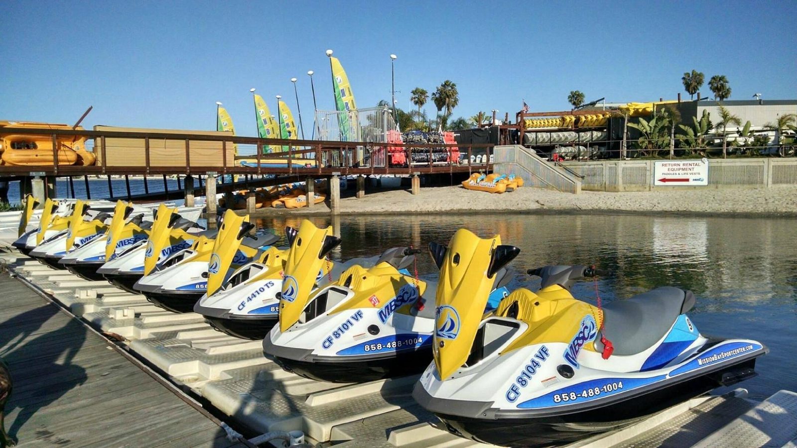San Diego Jet Ski Rental on the Bay