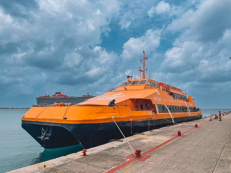 Playa Del Carmen to Cozumel Ferry