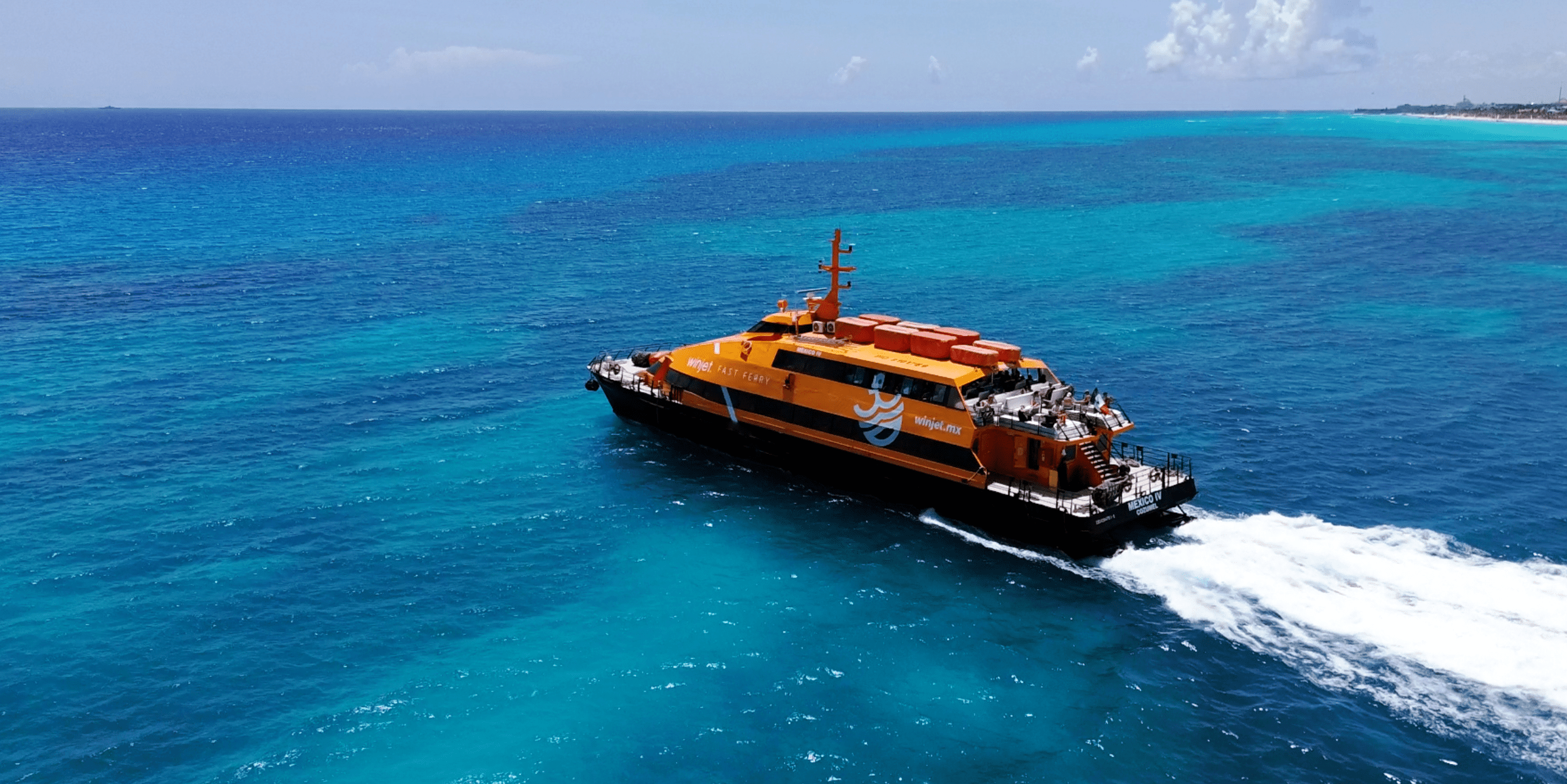 Your experience at Playa Del Carmen to Cozumel Ferry