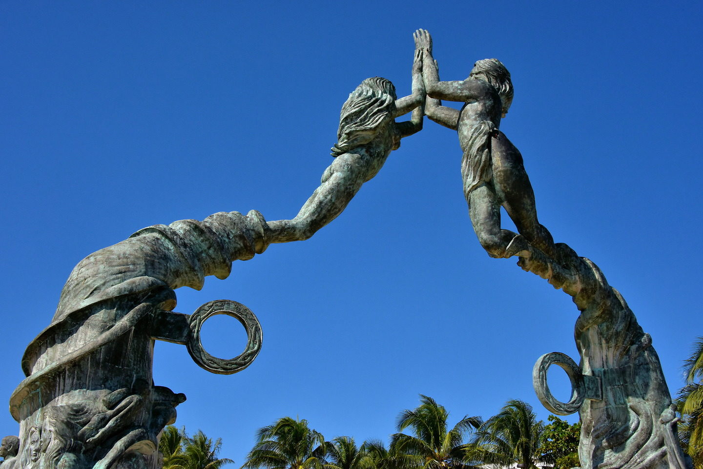 Portal Maya Sculpture