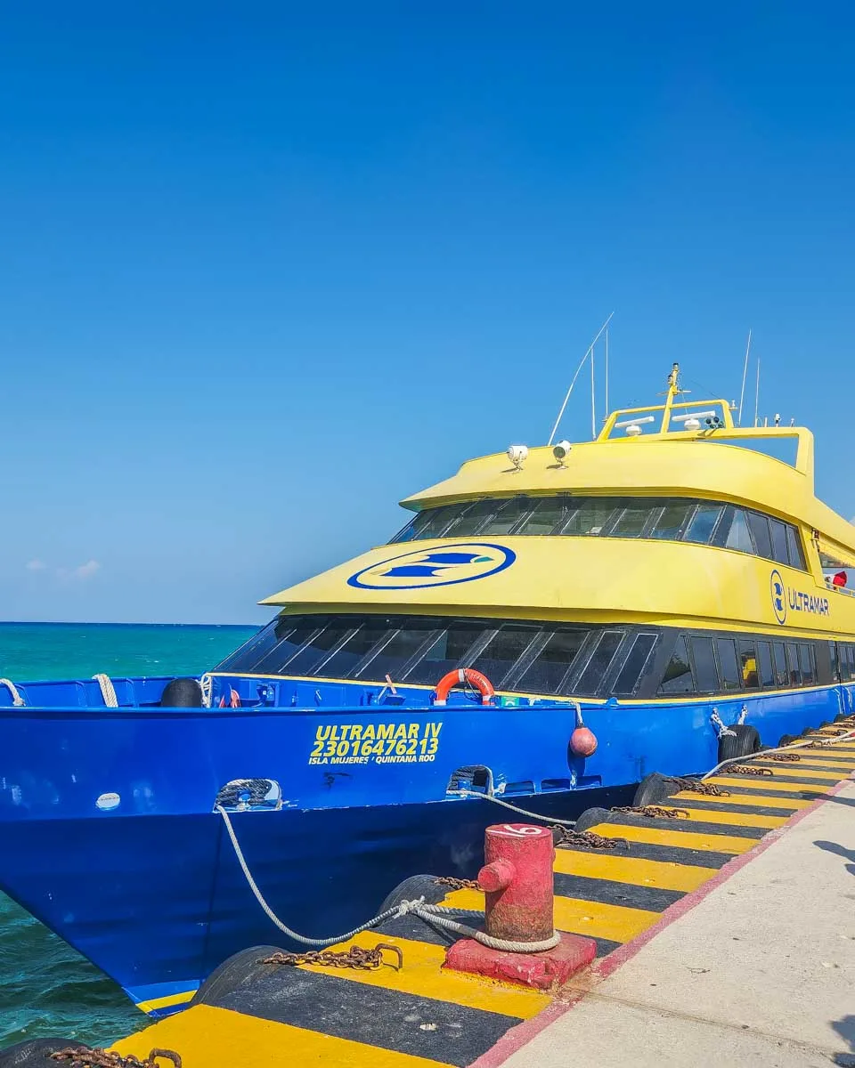 Playa del Carmen to Cozumel Ferry Crossing