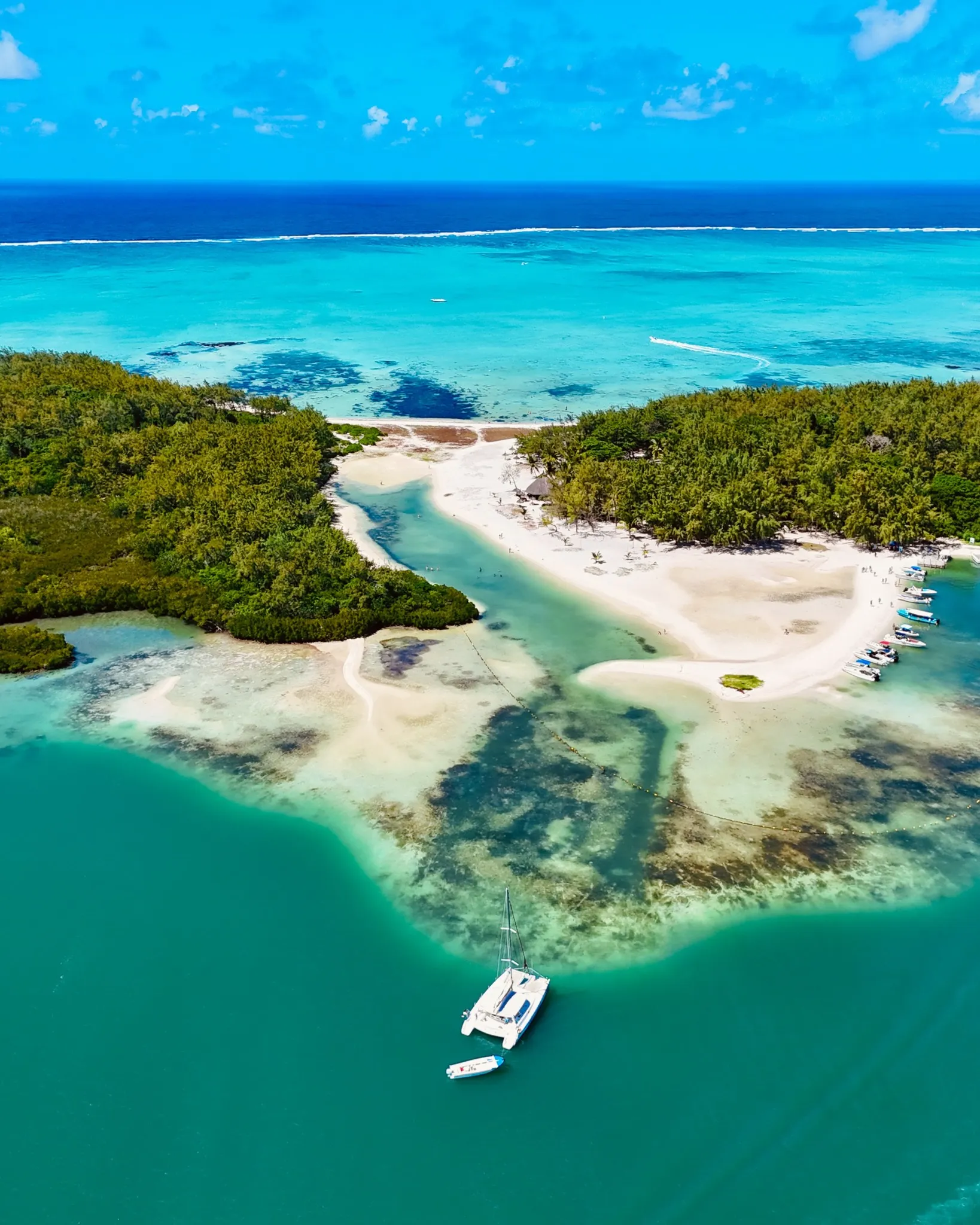 Catamaran Cruise to Ile aux Cerfs Overview