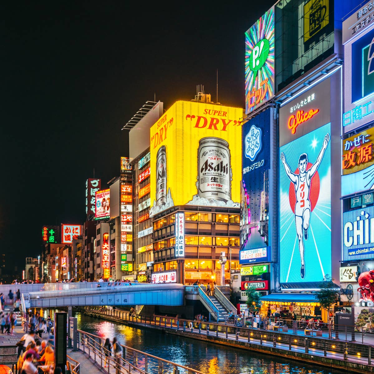 Dotonbori Arcade Skyline