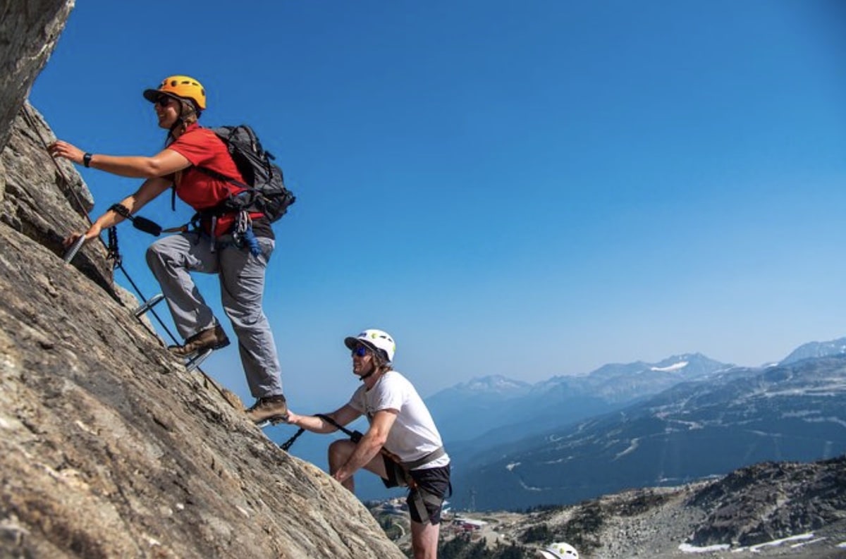 Whistler Via Ferrata Map