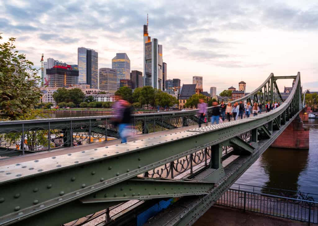 Frankfurt River Cruise Port Map