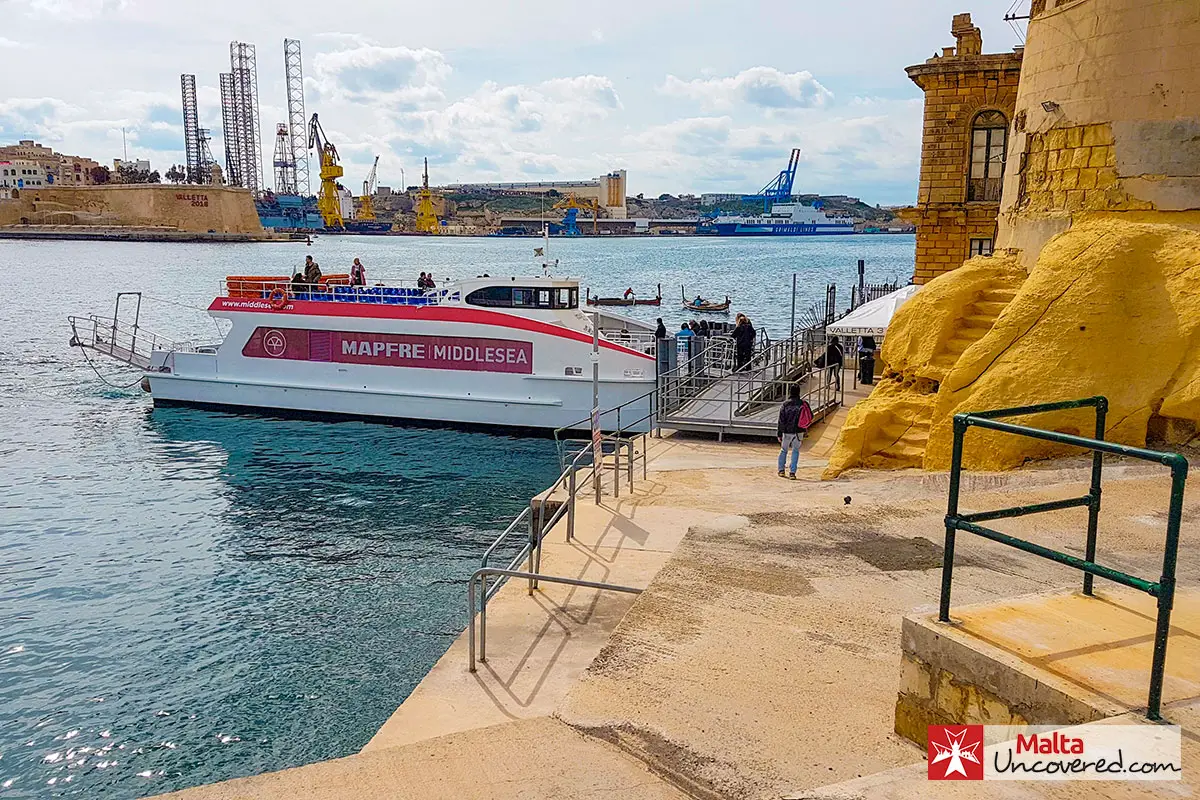 Valletta to Gozo Fast Ferry Timetable