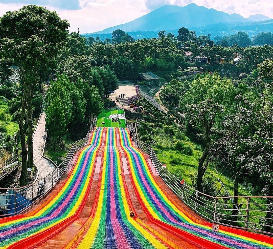Rainbow Slide El Salvador Location