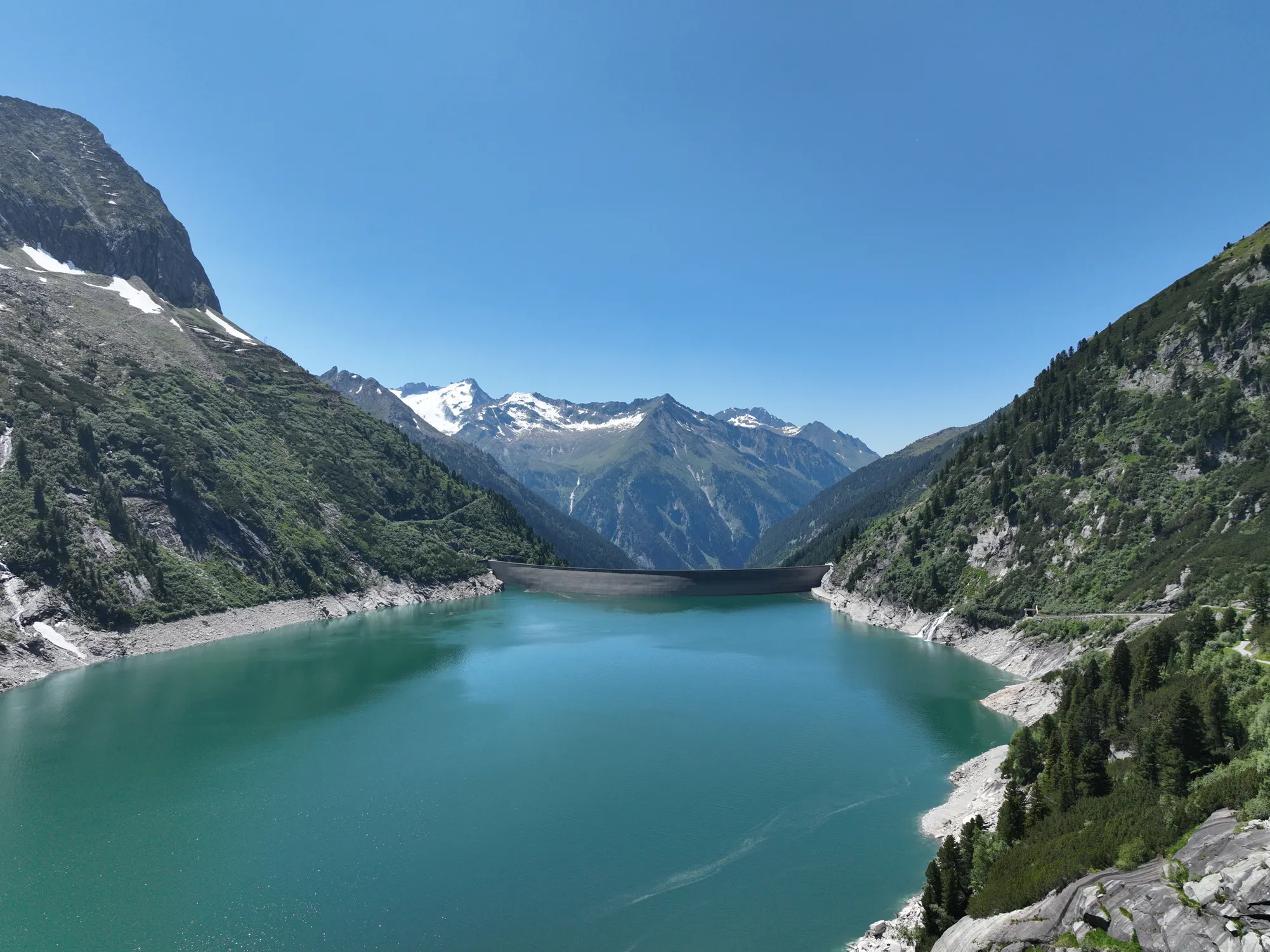Schlegeis Alpine Road