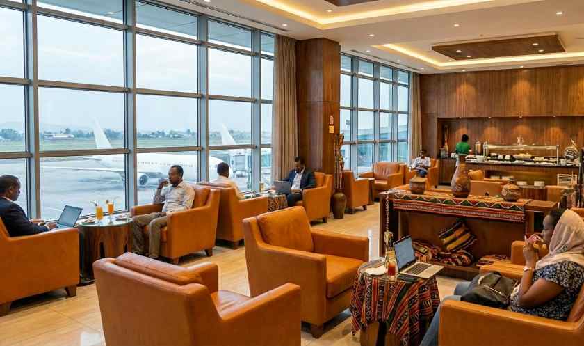 Addis Ababa Airport Transit Lounge