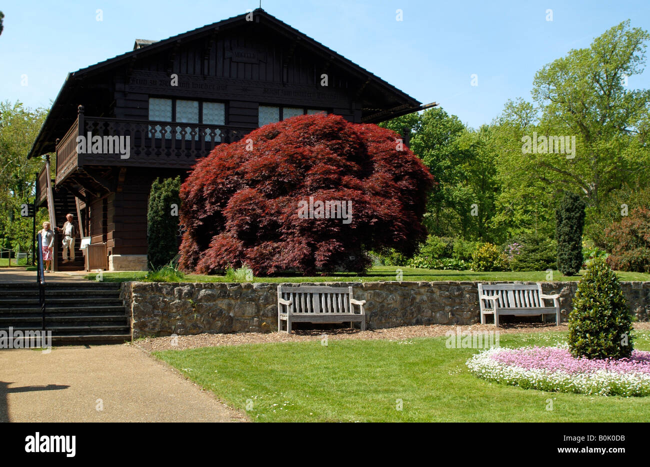 Swiss Cottage en strand