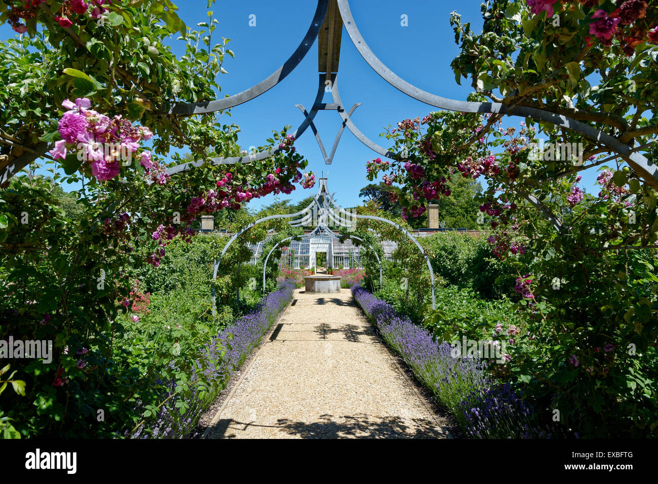 Ommuurde tuin