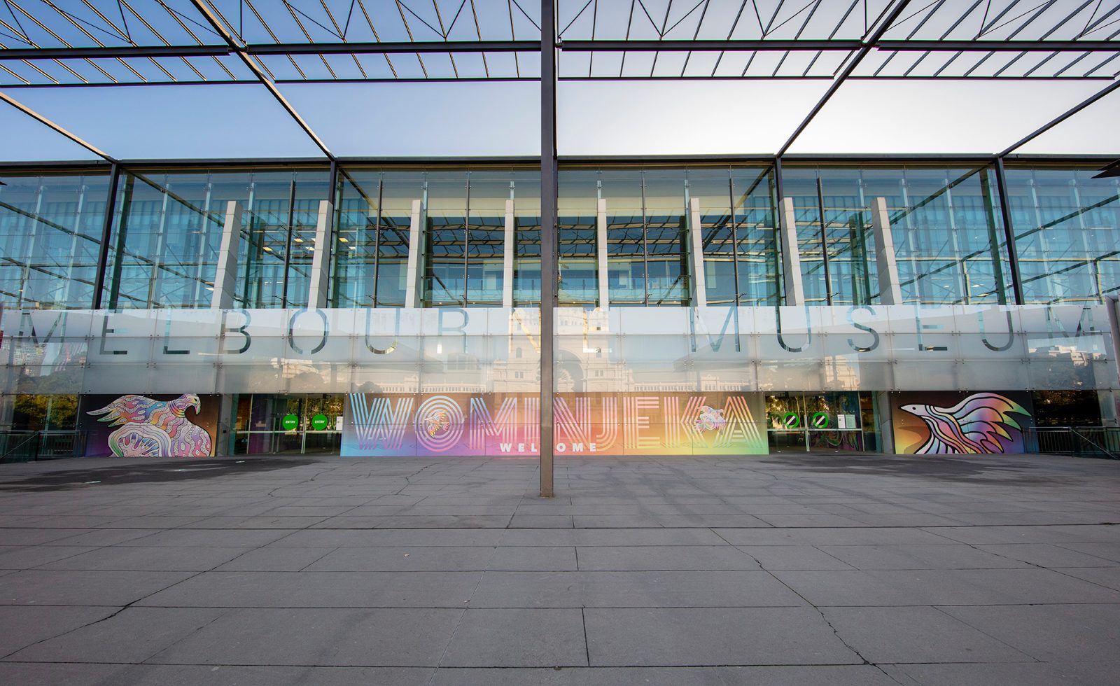 Melbourne Museum main entrance