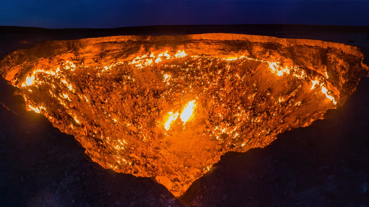 Darvaza Gas Crater