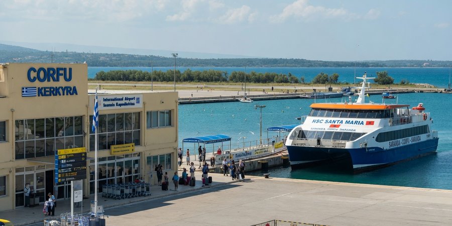 Can You Do a Day Trip From Saranda to Corfu