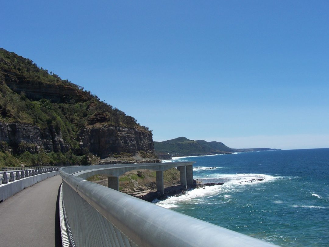 Sea Cliff Bridge Pedestrian Path