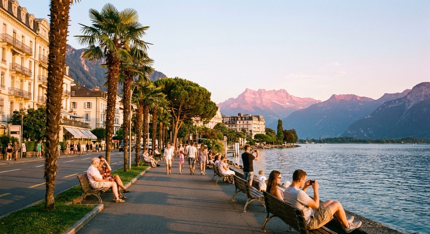Distance Between Geneva and Montreux