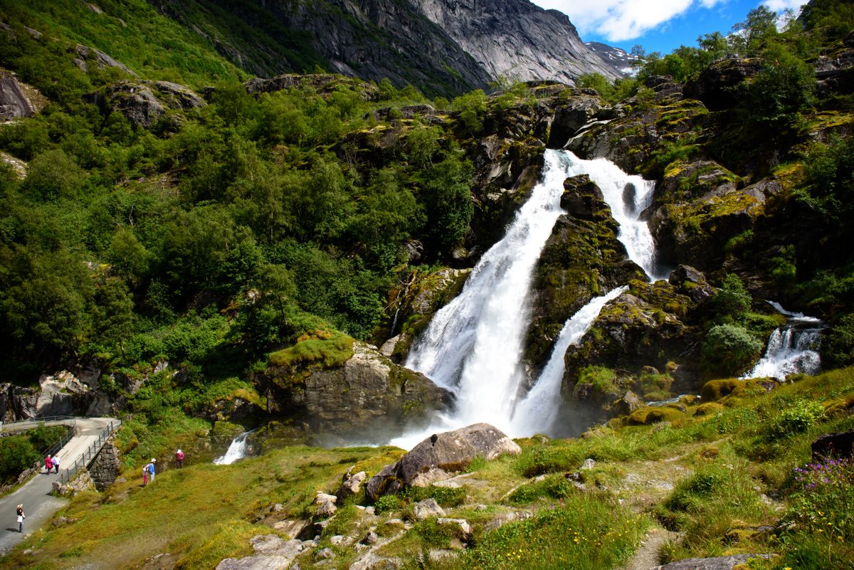 Kleivafossen Waterfall