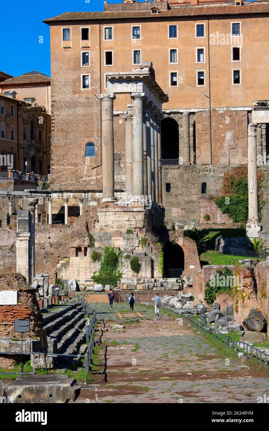 Walk the Via Sacra through the Roman Forum