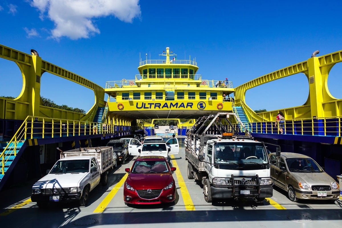 Is There a Car Ferry From Playa Del Carmen to Cozumel