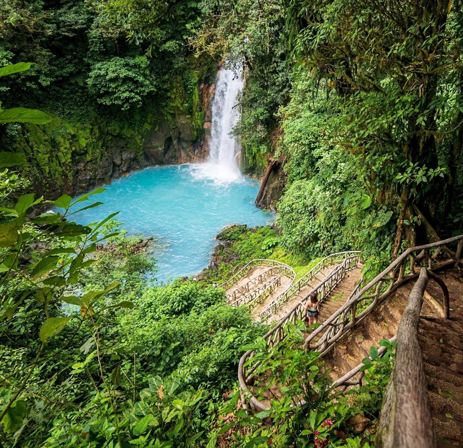 Rio Celeste Hike From La Fortuna