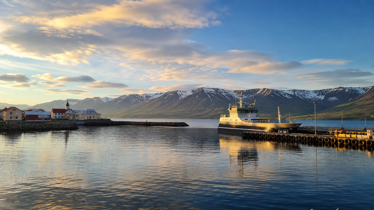 Eyjafjörður Views