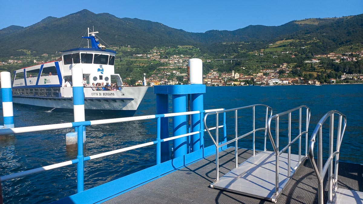 Lake Iseo Boat Timetable