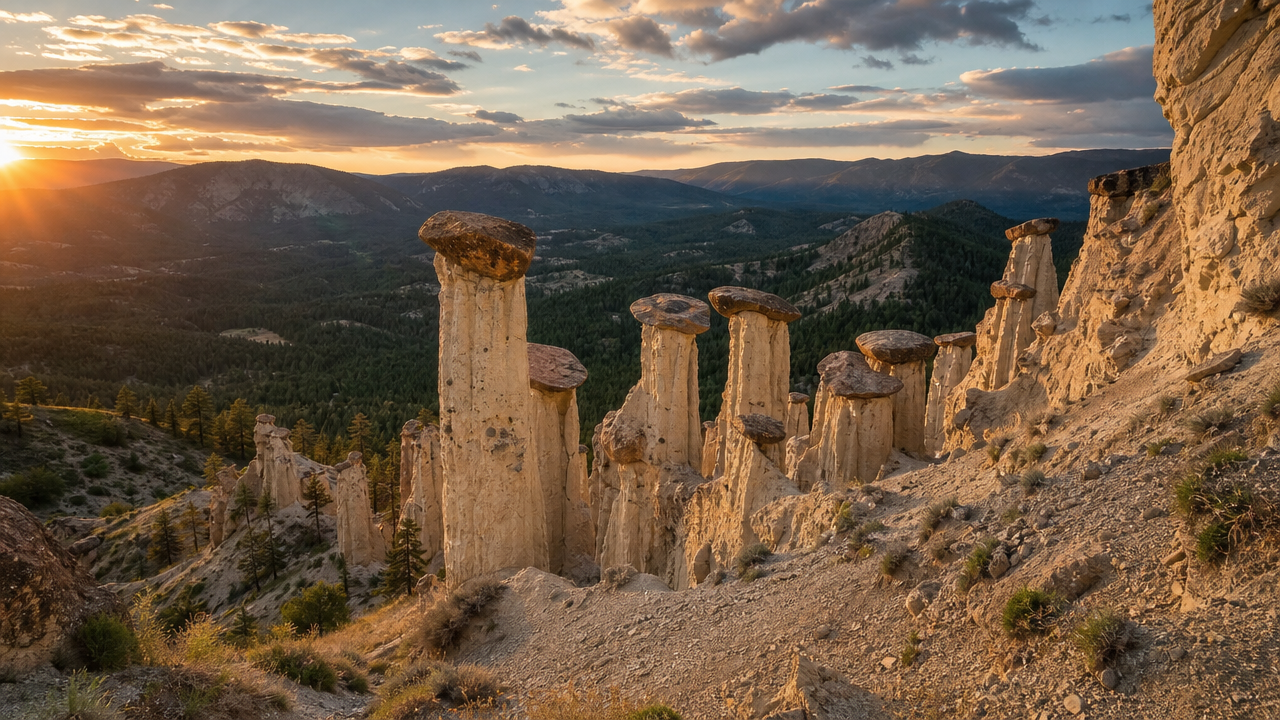Piranesi Erosion Pillars