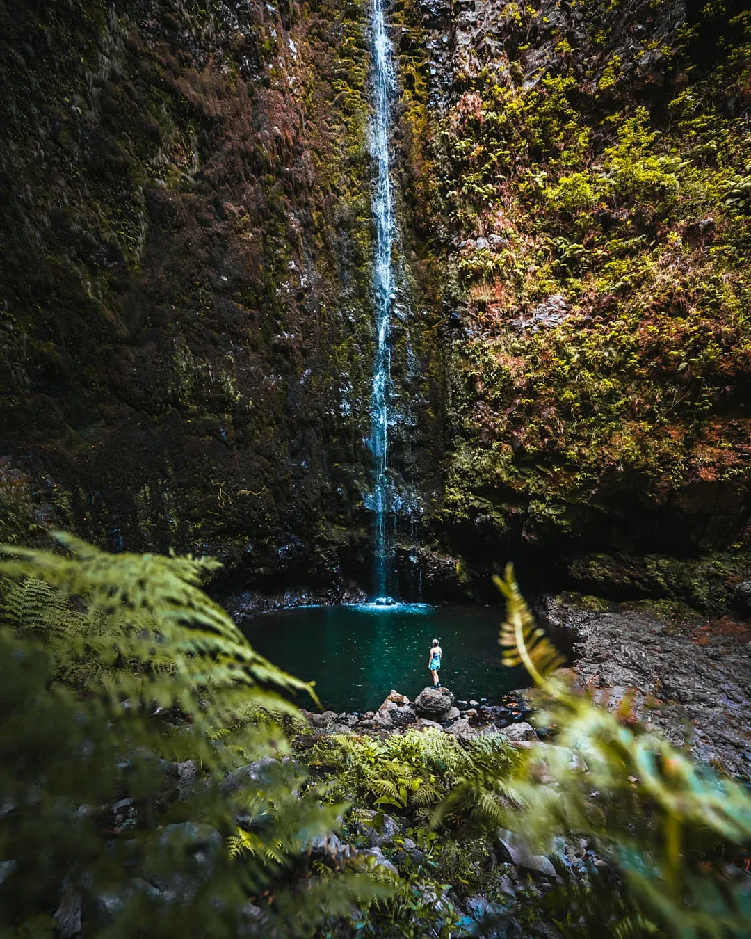 Caldeirão Verde Waterfall