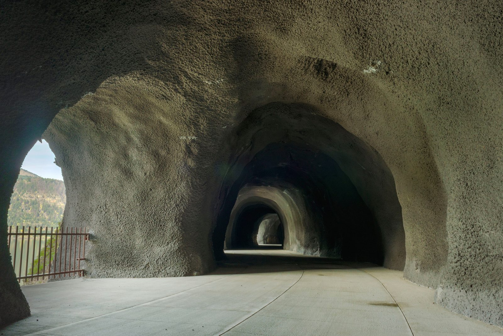 Dark Tunnel Passages