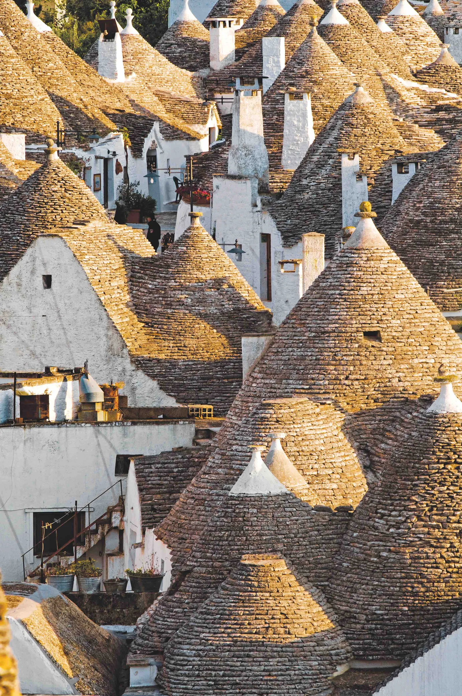 Arrival in Alberobello