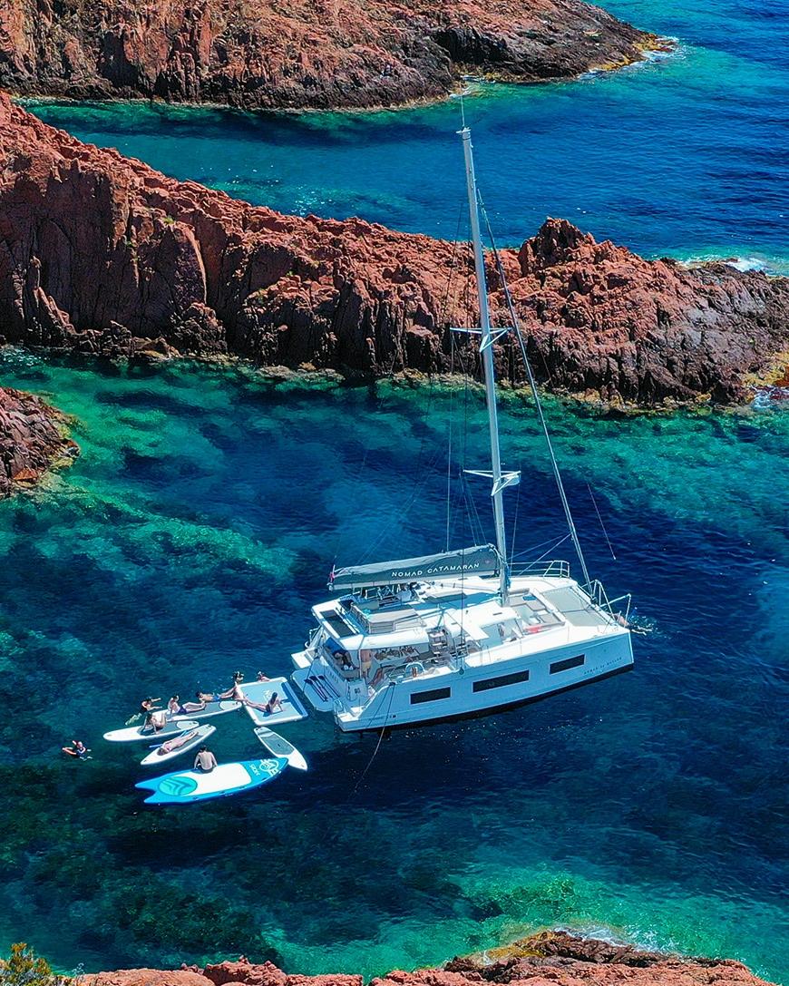 Catamaran Saint Raphael Coastal Experience