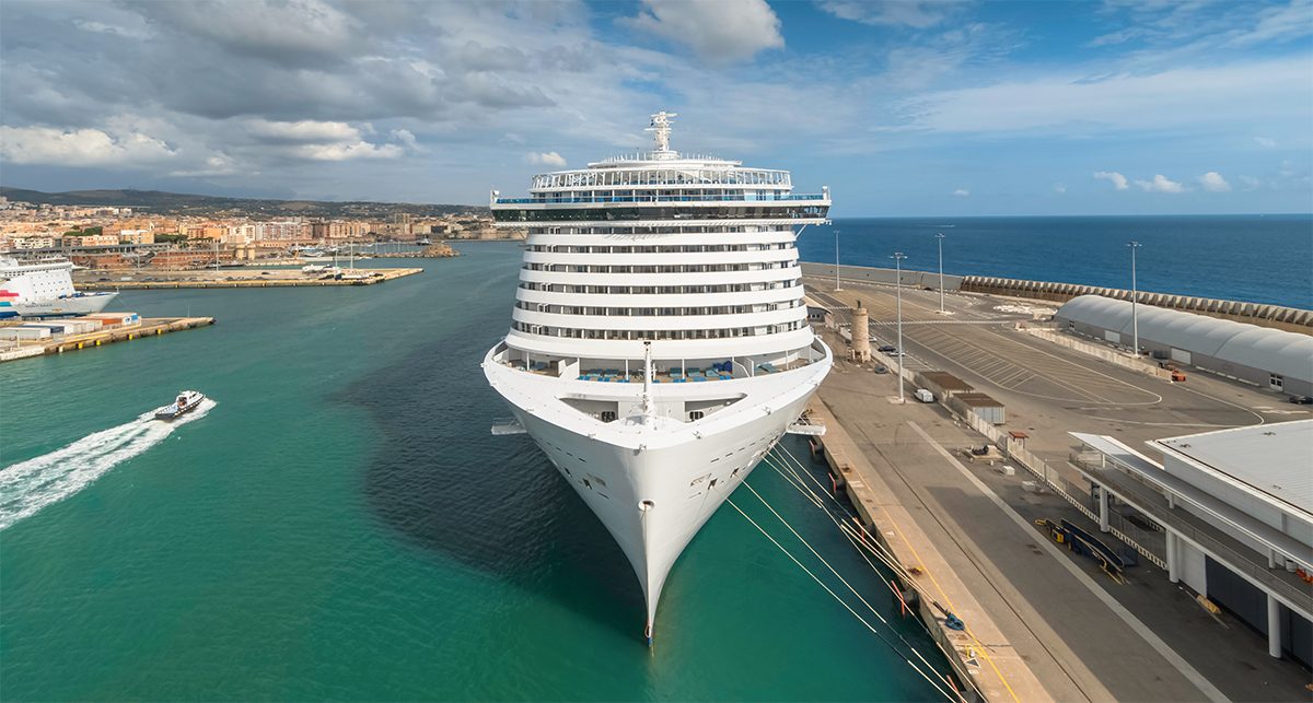 Civitavecchia Port Entrance