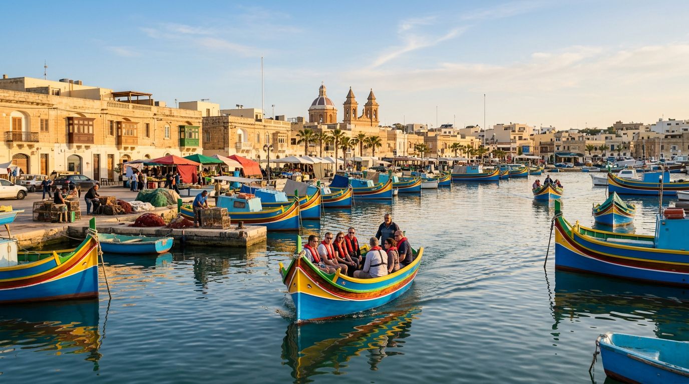 Your experience at Blue Grotto and Marsaxlokk Tour