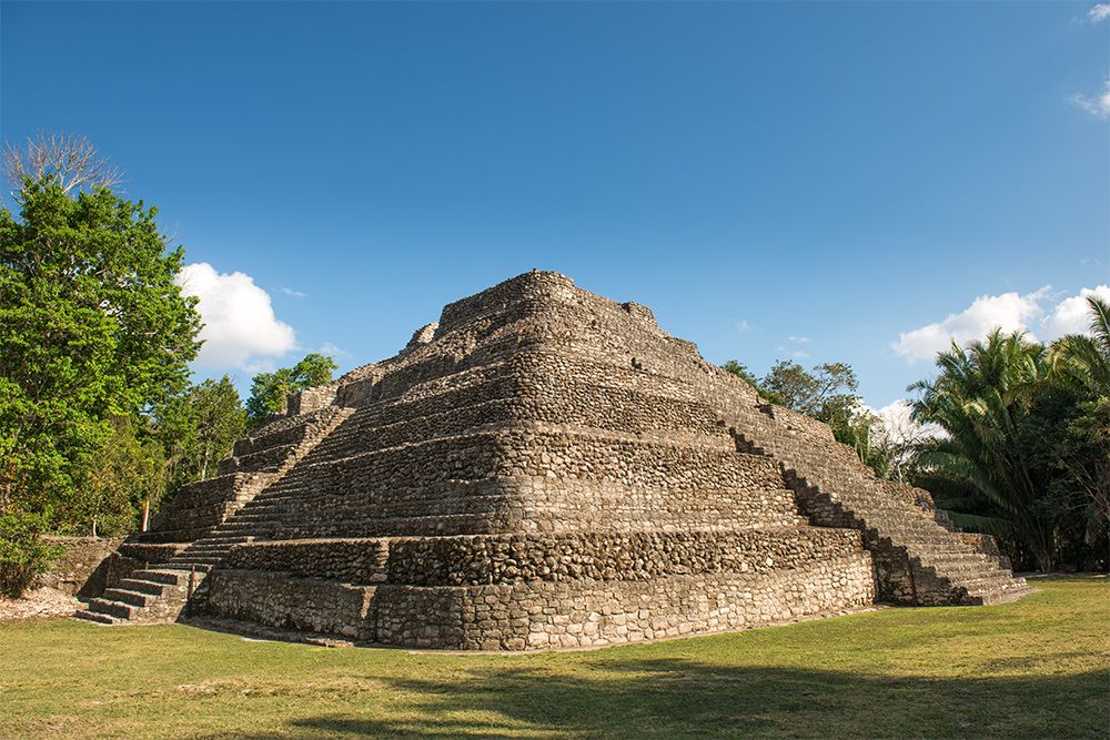 Chacchoben Mayan Ruins From Costa Maya