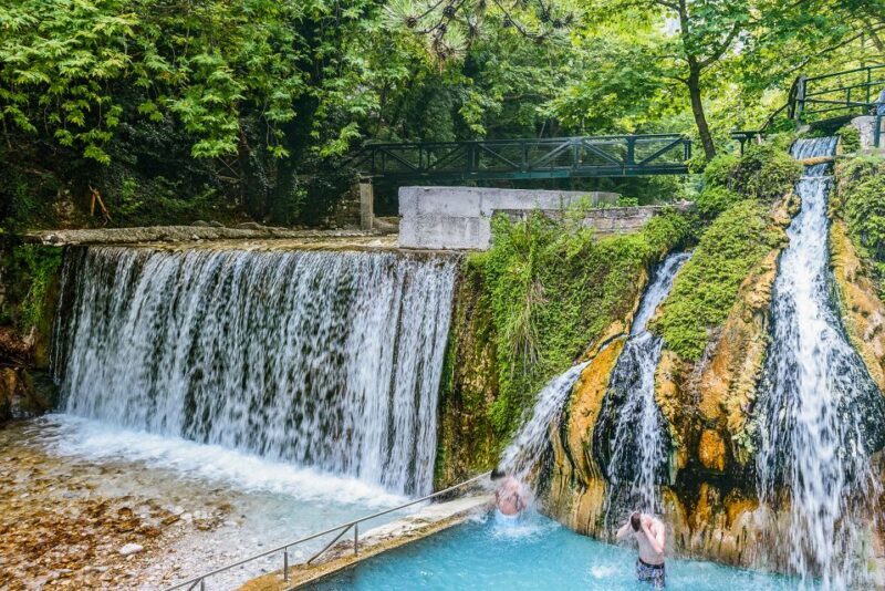 Pozar Thermal Baths and Edessa Day Trip
