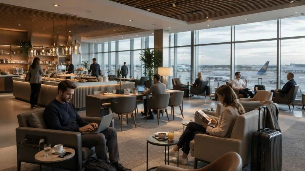 Your experience at Vancouver Airport Lounge Day Pass