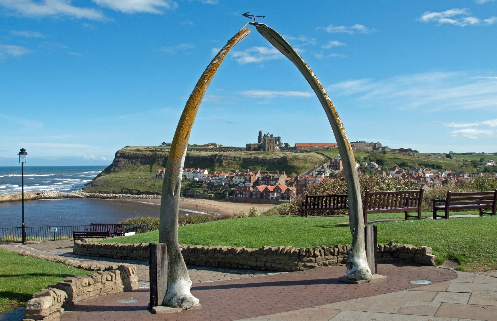West Cliff Whalebone Arch
