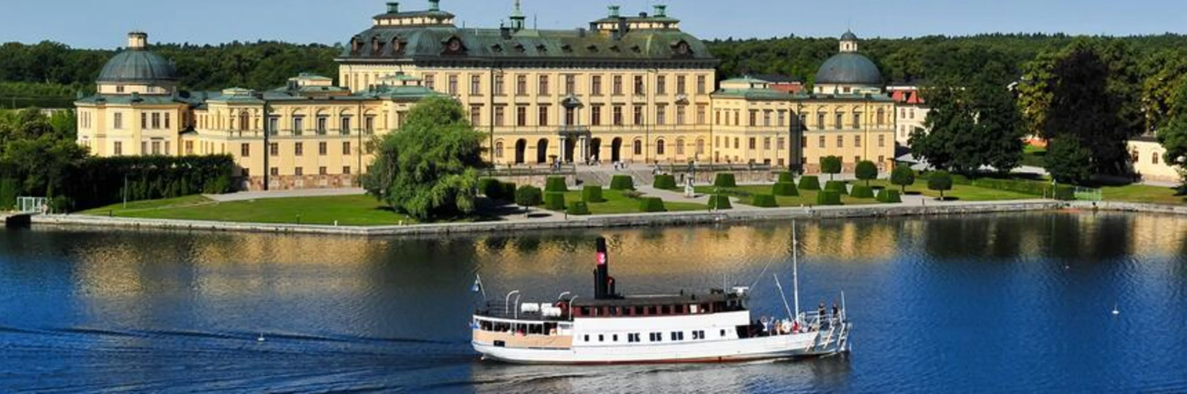 Ferry to Drottningholm Palace From Stockholm
